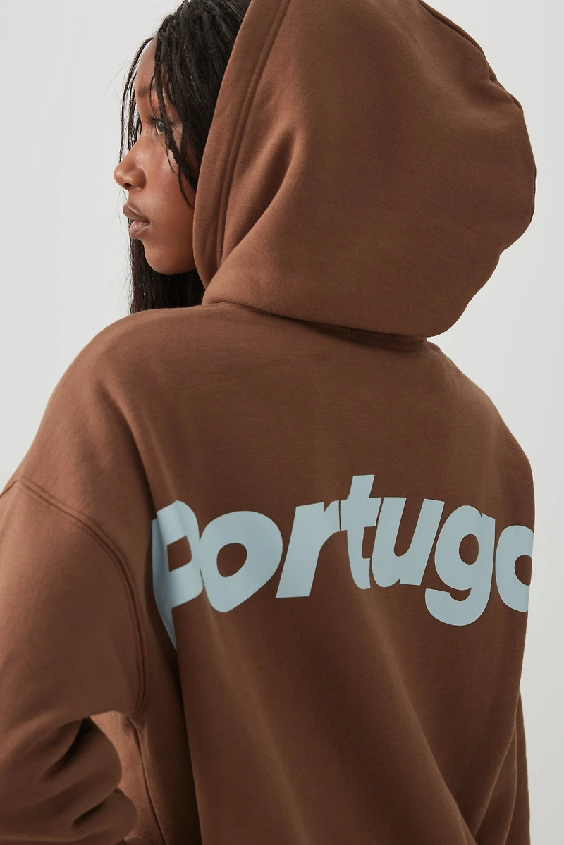 Oversized Graphic Hoodie