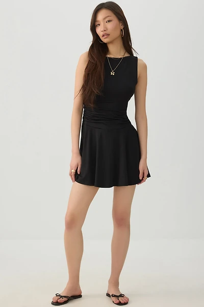 Ruched Mini Dress