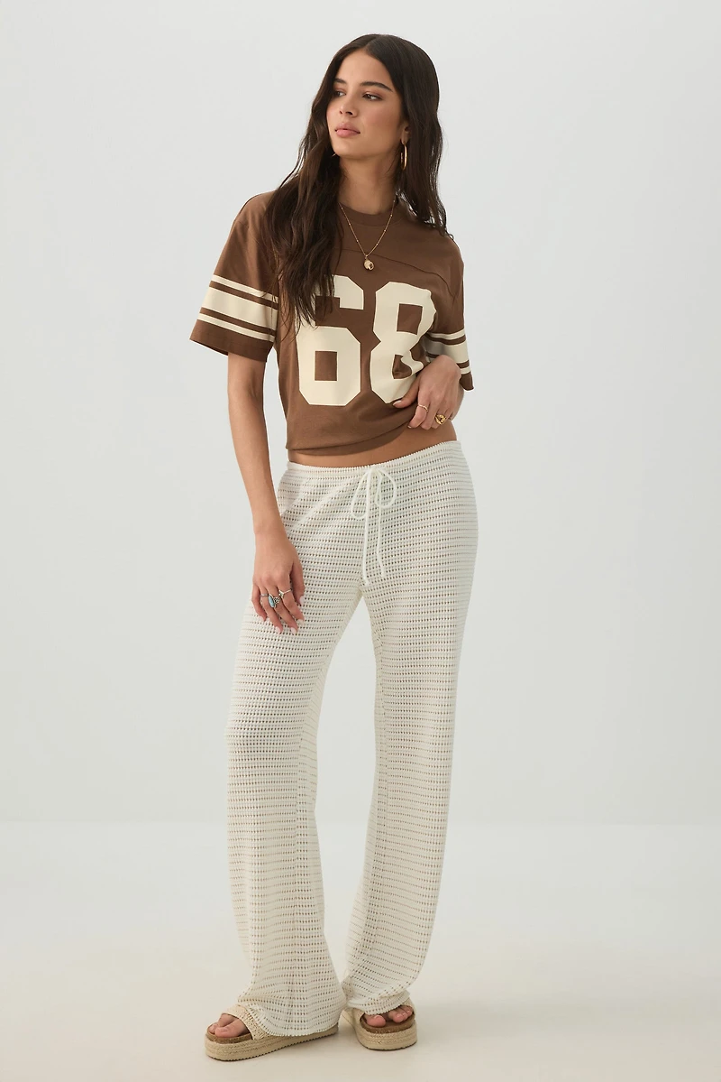 Relaxed Fit Sport Jersey T-Shirt