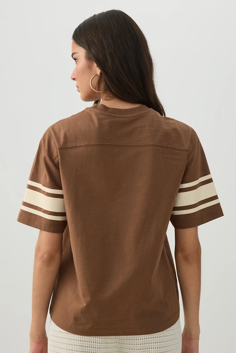 T-shirt sport décontracté en maille