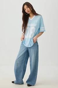 Oversized Football Mesh T-Shirt