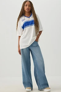 Oversized Football Mesh T-Shirt