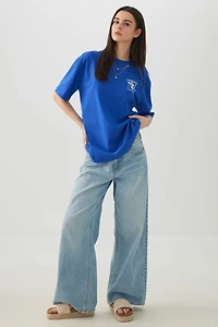 Cotton Oversized Graphic T-Shirt