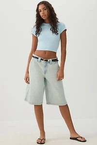 Basicore™ Fitted Crop T-Shirt