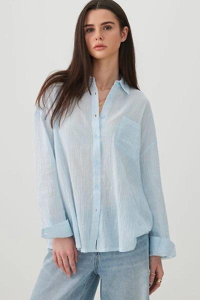 Oversized Button Up Shirt