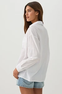 Chemise ample boutonnée