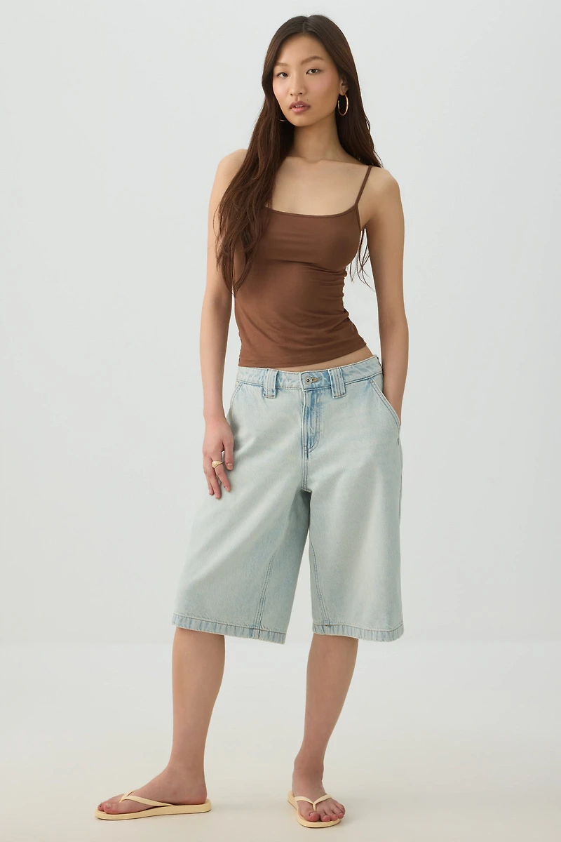 Smoothcore™ Basic Crop Tank Top