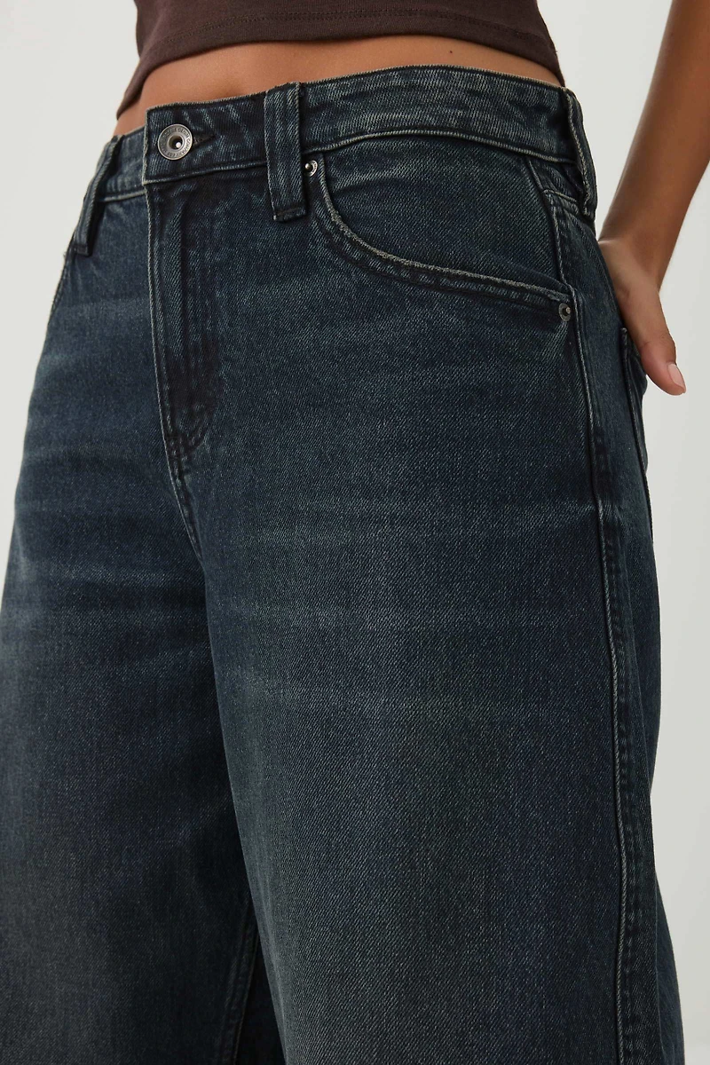 The Indie Fit High Rise Barrel Jean