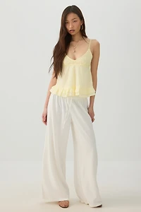 Camisole style nuisette crochet