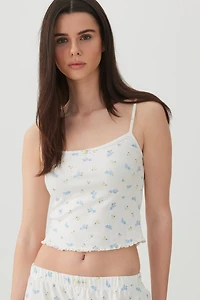 Pointelle PJ Tank Top