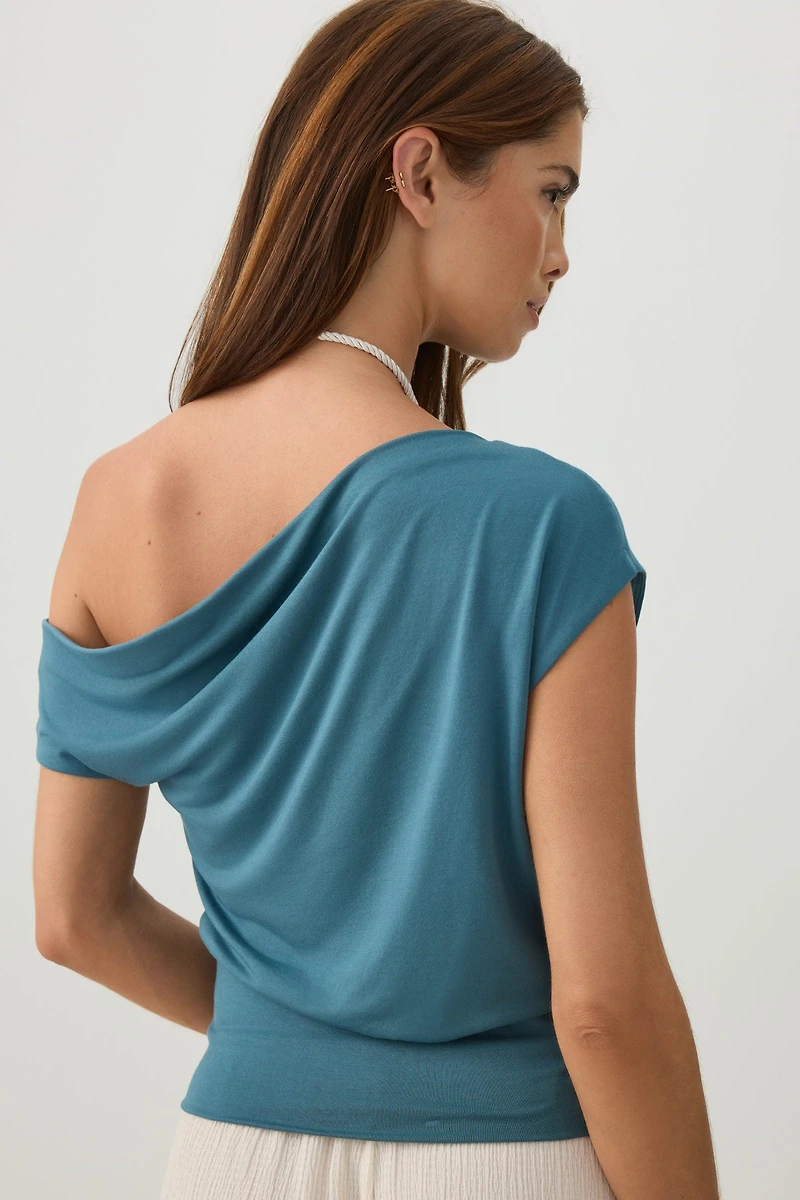 Asymmetrical Knit Top
