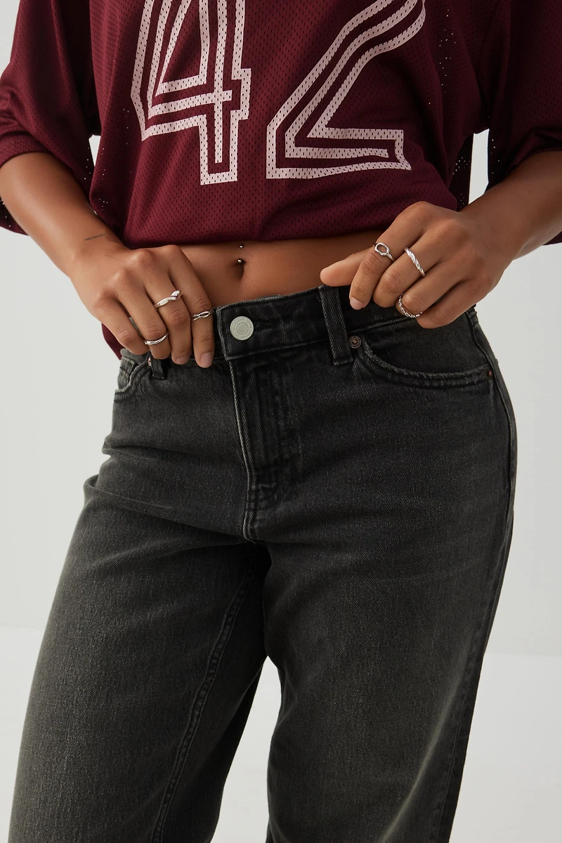 The Era Fit Mid Rise Straight Jean