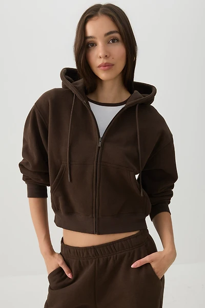 Veste à capuchon en Molleton MADESOFT