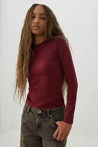 Basicore™ Fitted Long Sleeve T-Shirt