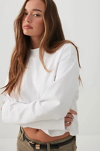 Basicore™ Boxy Long Sleeve T-Shirt