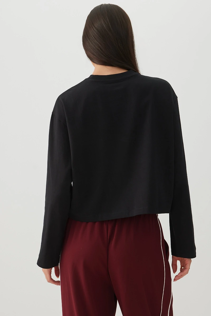 Basicore™ Boxy Long Sleeve T-Shirt