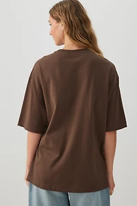 T-shirt graphique ample