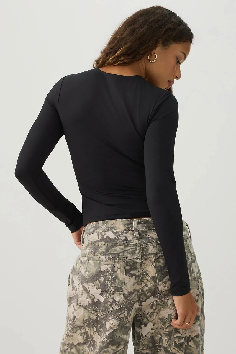 PURAFORM™ Crew Neck Crop T-Shirt