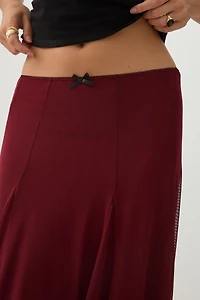Mesh Midi Skirt