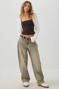 Ultra Crop Rib Bolero