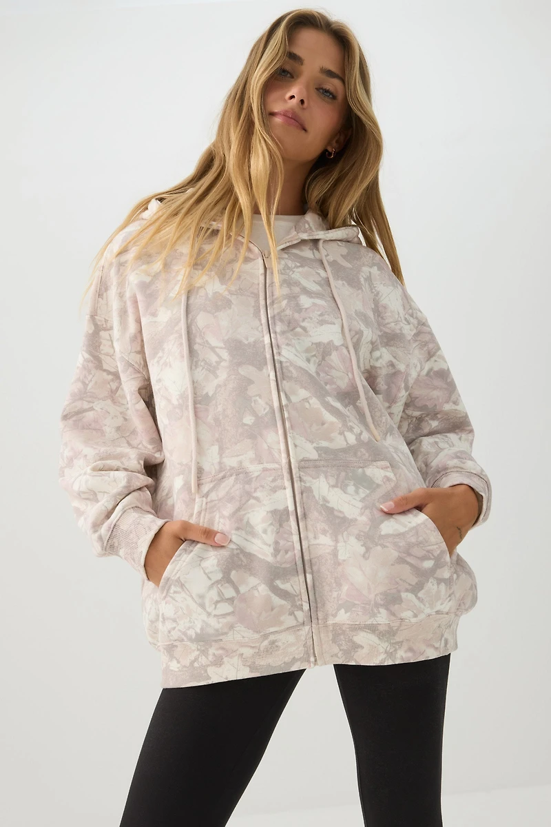 MADESOFT™ Fleece Oversized Zip Up Hoodie