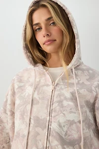 MADESOFT™ Fleece Oversized Zip Up Hoodie