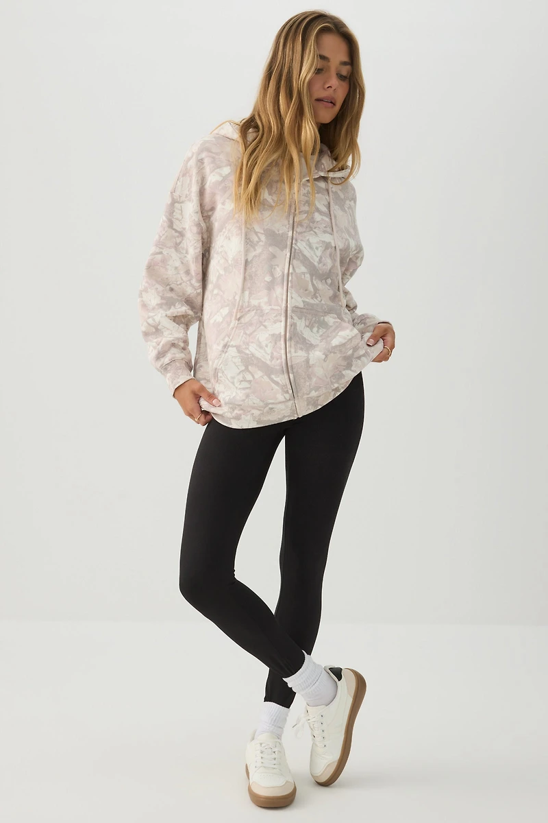 MADESOFT™ Fleece Oversized Zip Up Hoodie