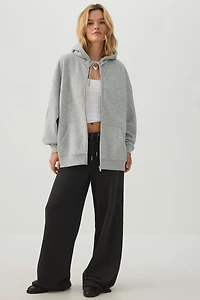 MADESOFT™ Fleece Oversized Zip Up Hoodie