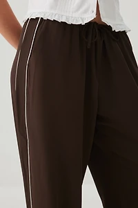 Pantalon fluide à jambe large