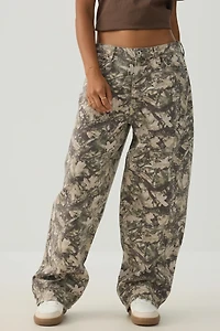 The Muse Fit Mid Rise Baggy Pants