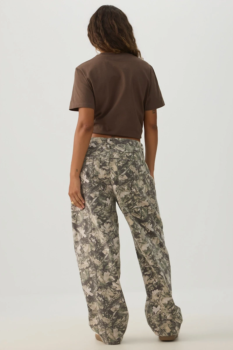 The Muse Fit Mid Rise Baggy Pants