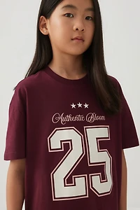 T-Shirt ample graphique