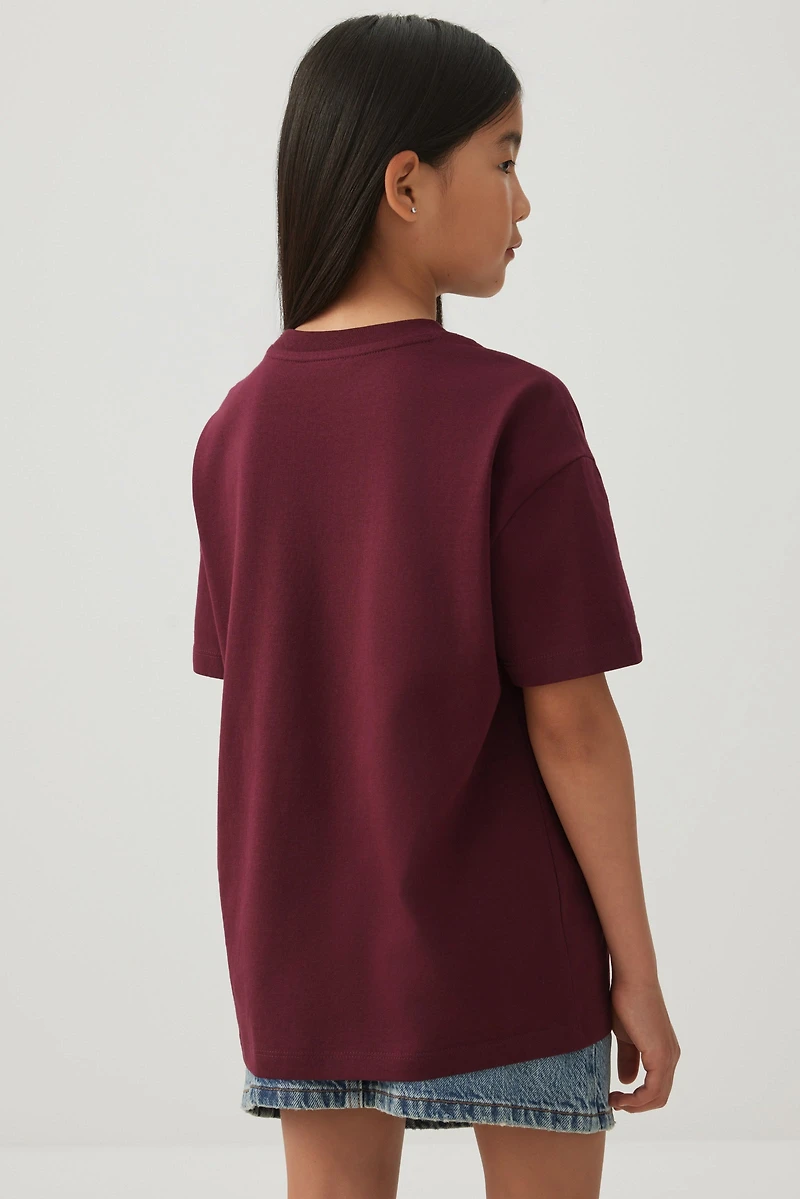 T-Shirt ample graphique