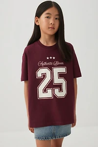 T-Shirt ample graphique
