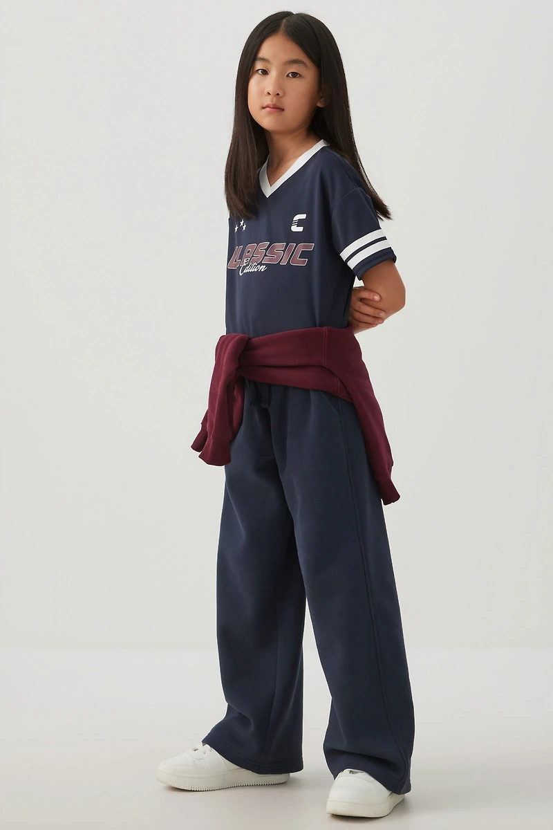 Boxy Sports Jersey Top
