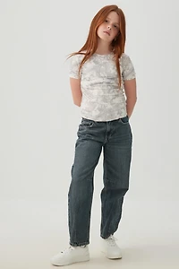 Foliage Print Baby Tee