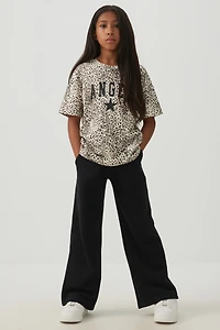 Pantalon à jambe large Molleton MADESOFT