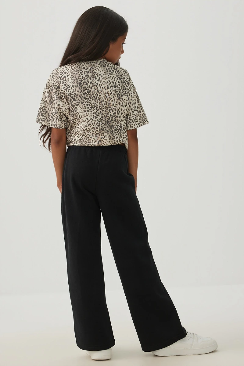 Pantalon à jambe large Molleton MADESOFT