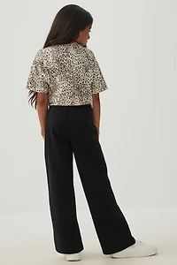 Pantalon à jambe large Molleton MADESOFT
