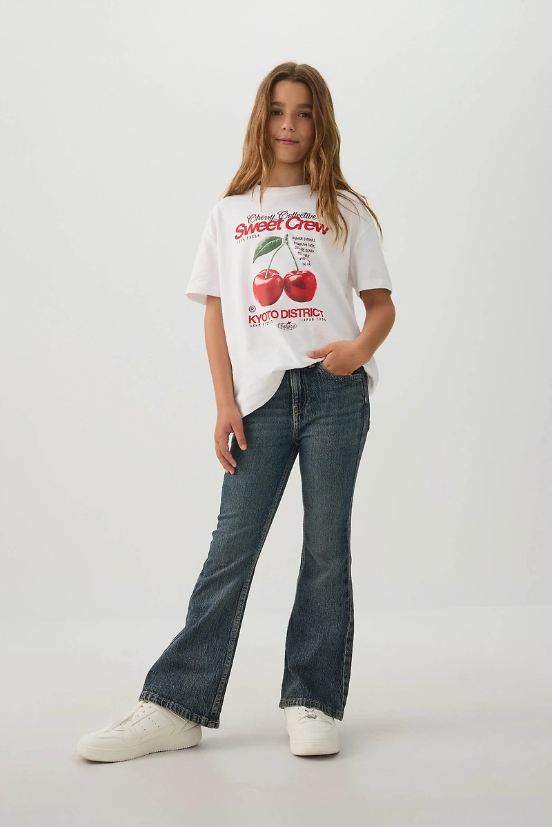 Flare Leg Jeans