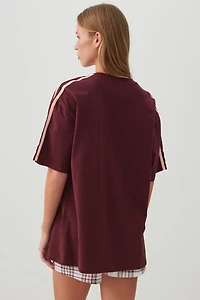 T-shirt pyjama ample en tricot jersey