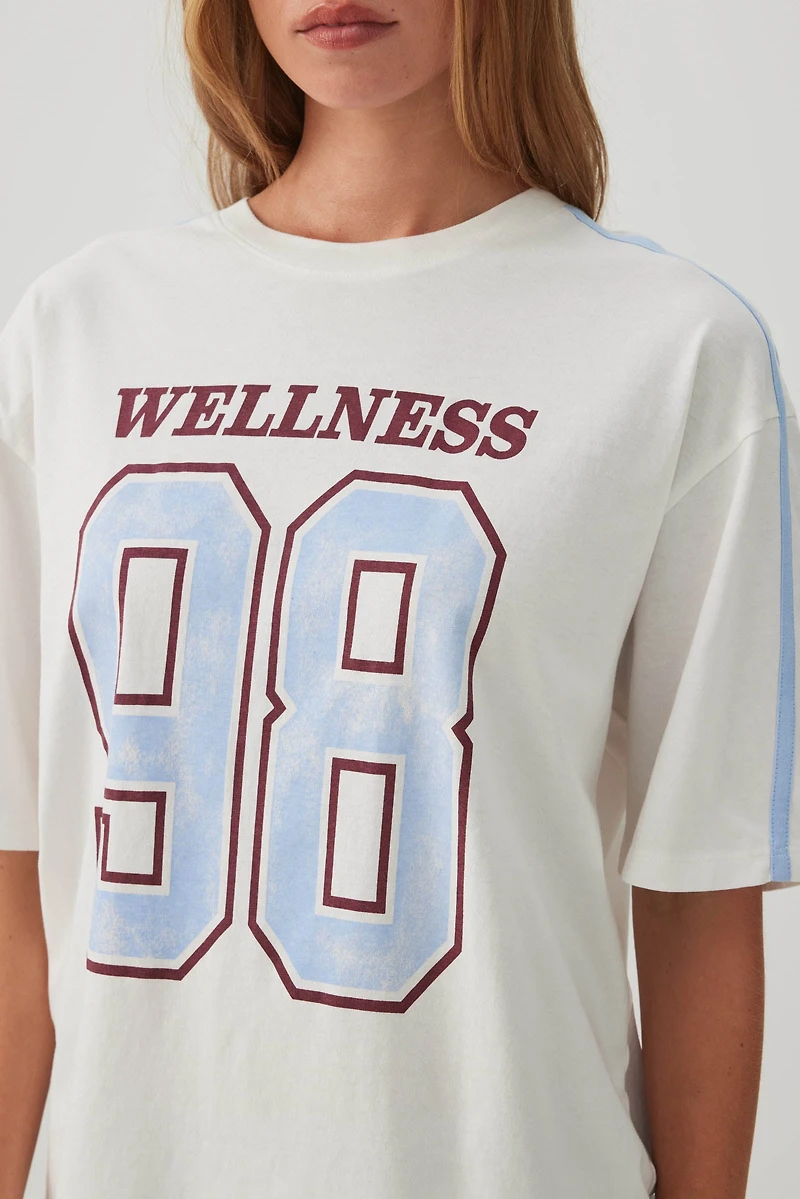 Oversized Jersey PJ T-Shirt