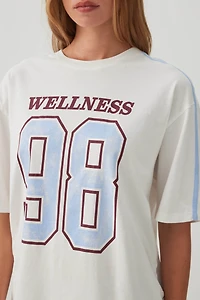 Oversized Jersey PJ T-Shirt