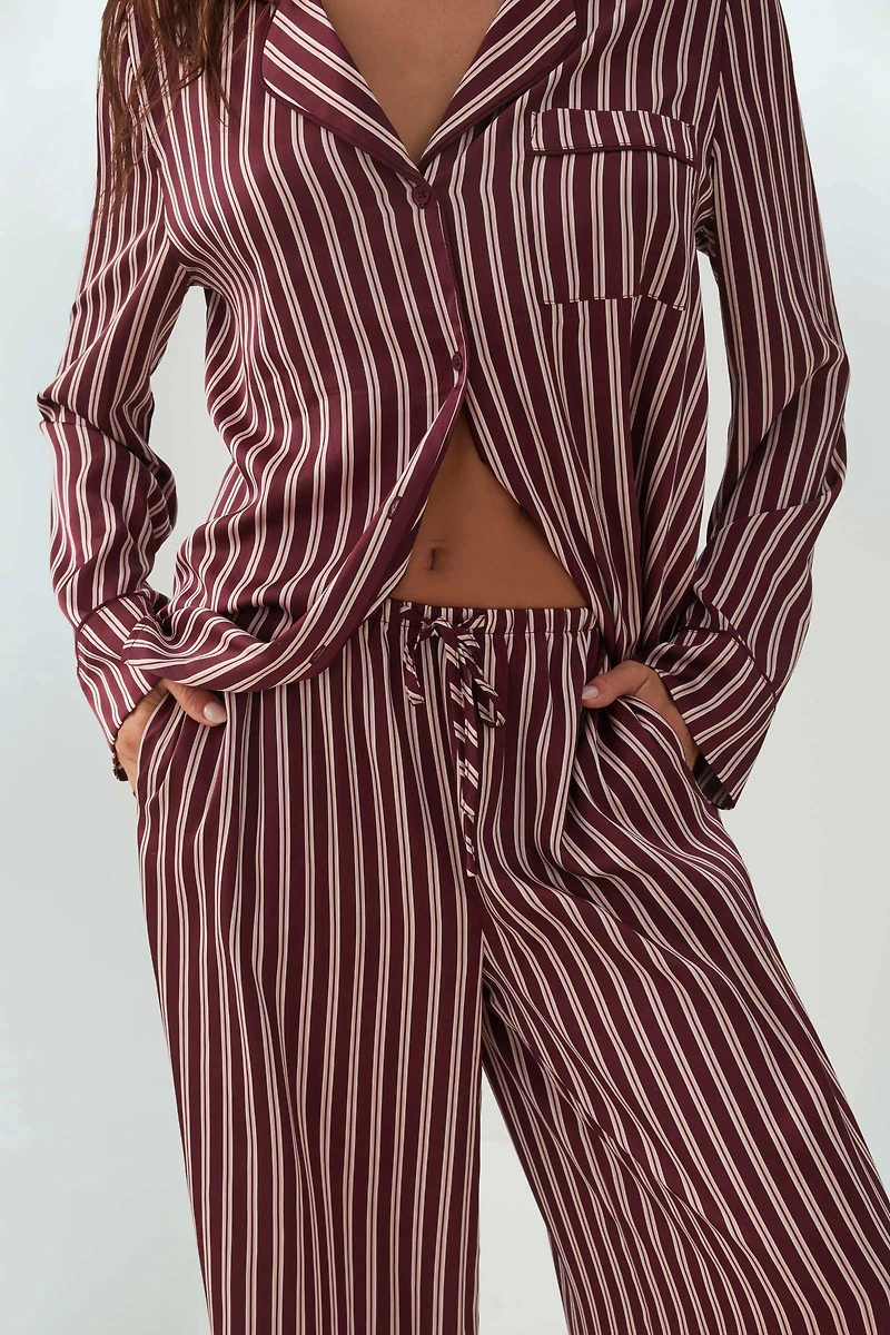 Ensemble pyjama en satin