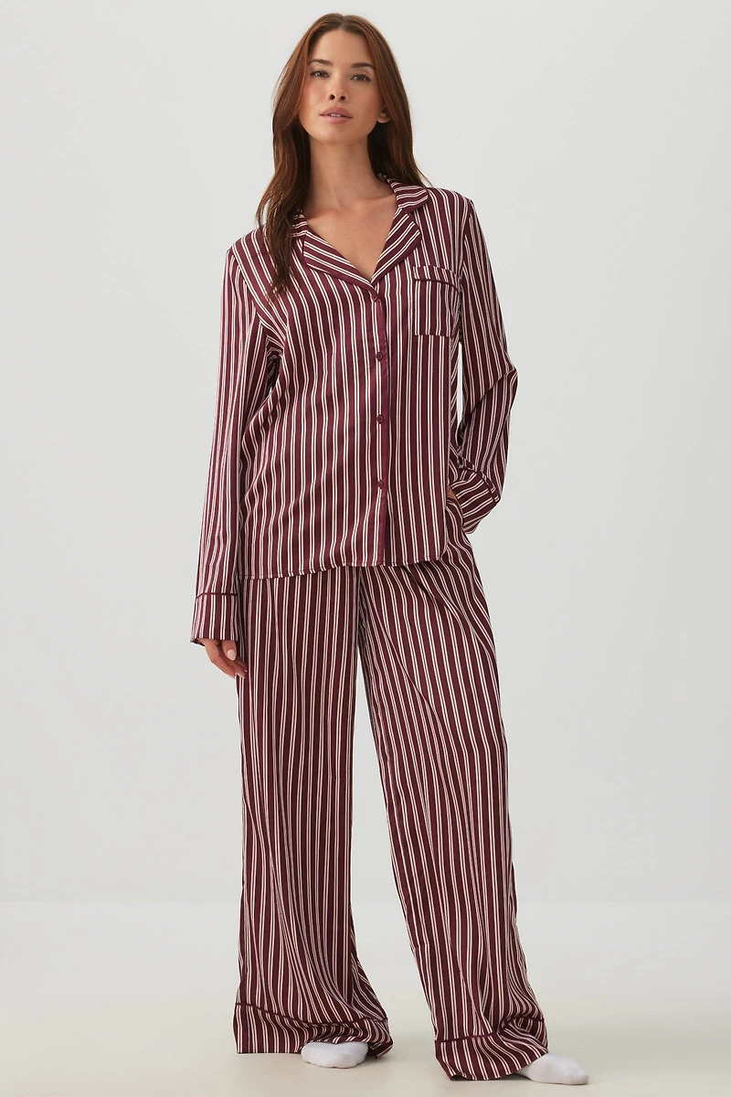 Satin Pajama Set