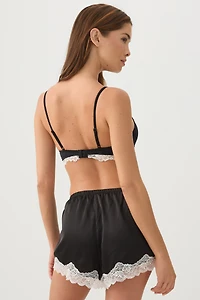 Soutien-gorge léger avec bordure en dentelle