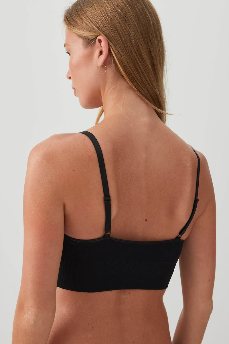 Seamless Push-Up Bralette