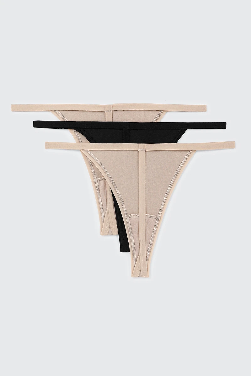 3-Pack String Panties