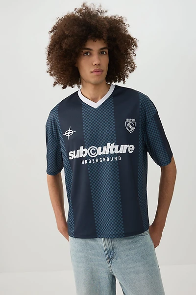 Haut de sport col en V