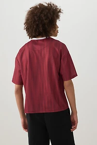 Haut de sport col en V